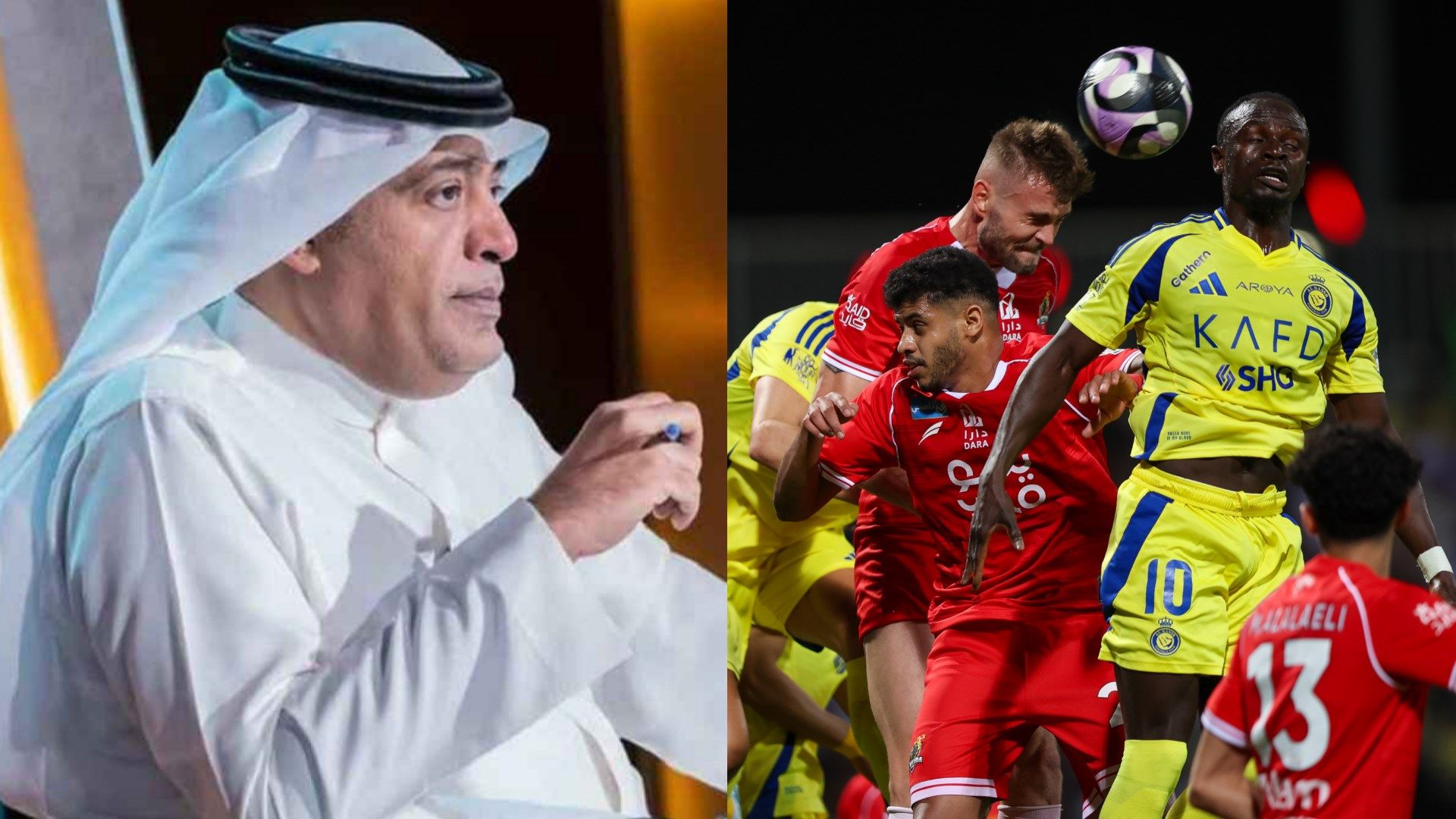 تصعيد مثير: مسؤول الأخدود يرد على وليد الفراج بتغريدة نارية حول أزمة النصر والوحدة!