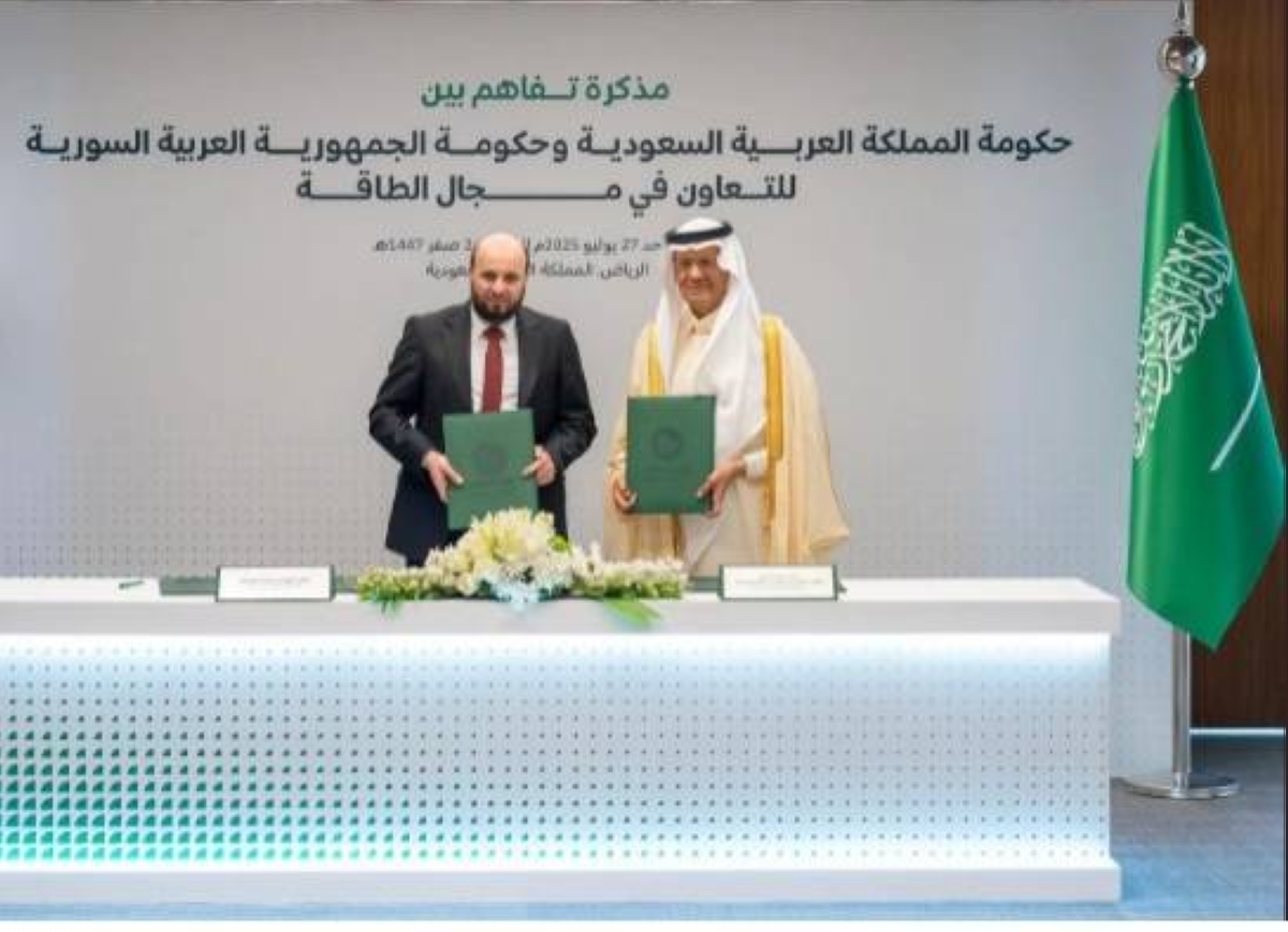 تعاون استراتيجي بين السعودية وسوريا لتعزيز قطاع الطاقة في المنطقة