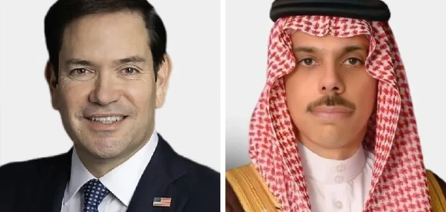 <p><strong>حصري: فيصل بن فرحان وروبيو يتناولان أبرز المستجدات الإقليمية والدولية في لقاء تاريخي</strong></p> 1 حصري: فيصل بن فرحان وروبيو يتناولان أبرز المستجدات الإقليمية والدولية في لقاء تاريخي