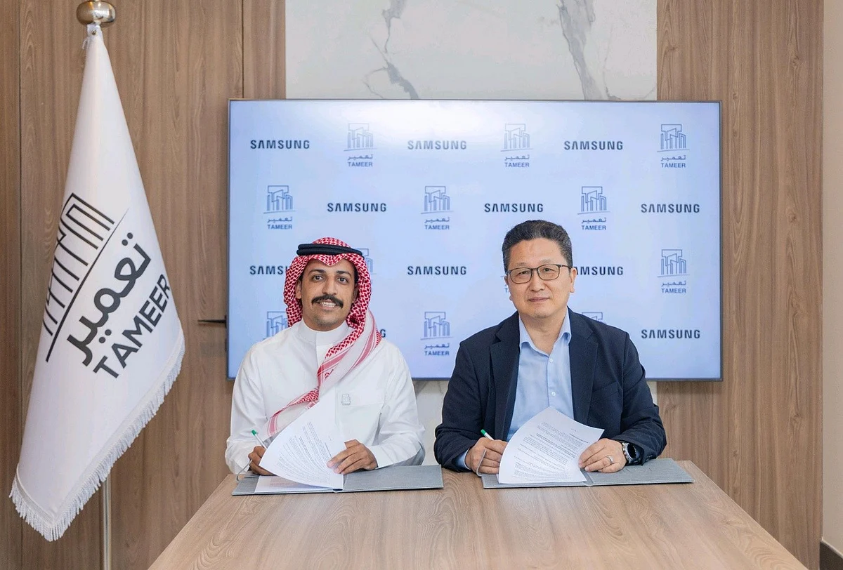سامسونج السعودية للإلكترونيات تعلن عن شراكة استراتيجية مع شركة تعمير لإطلاق مشاريع مبتكرة في مجال الحياة الذكية وبيئات العمل