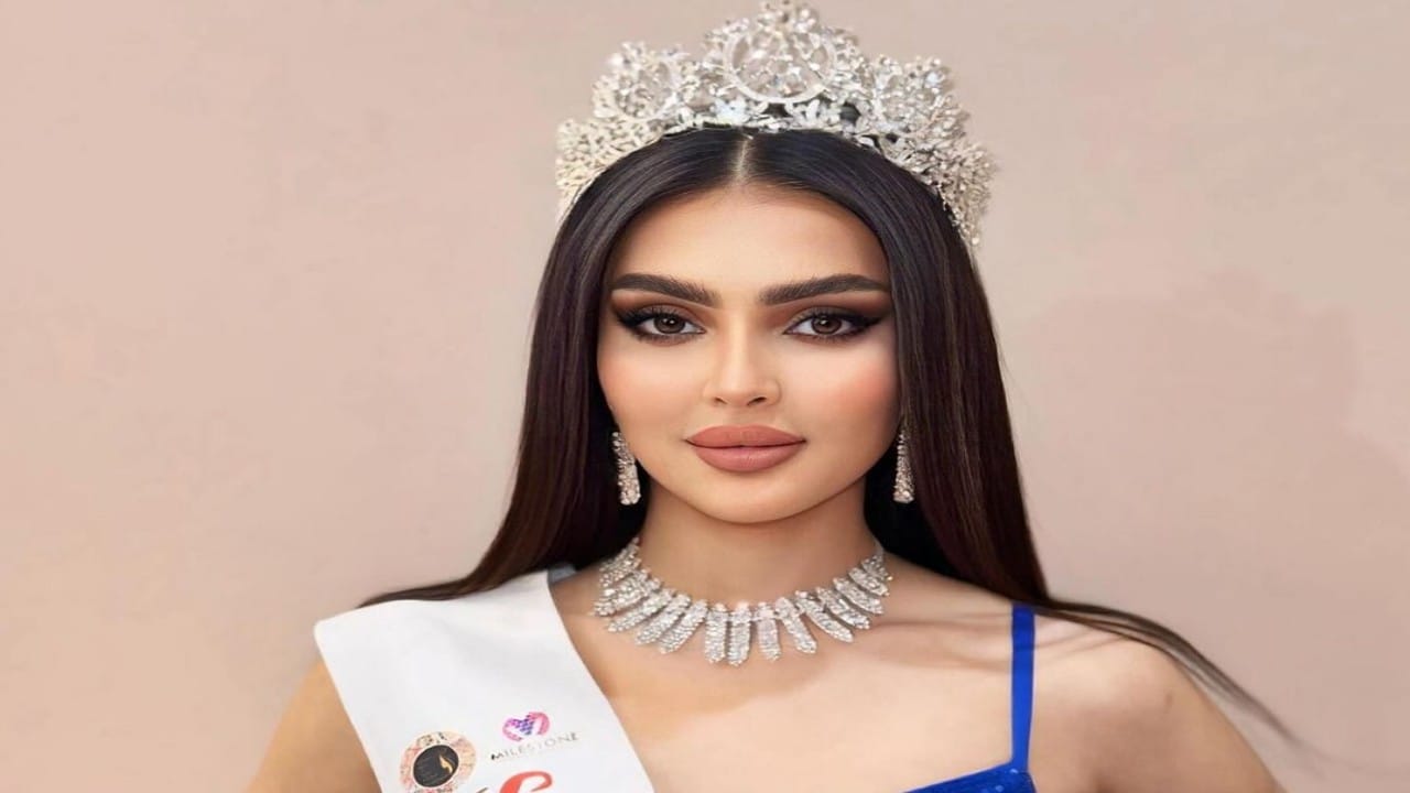 صور صادمة: ملكة جمال السعودية رومي القحطاني تتعرض لتشوه في وجهها!