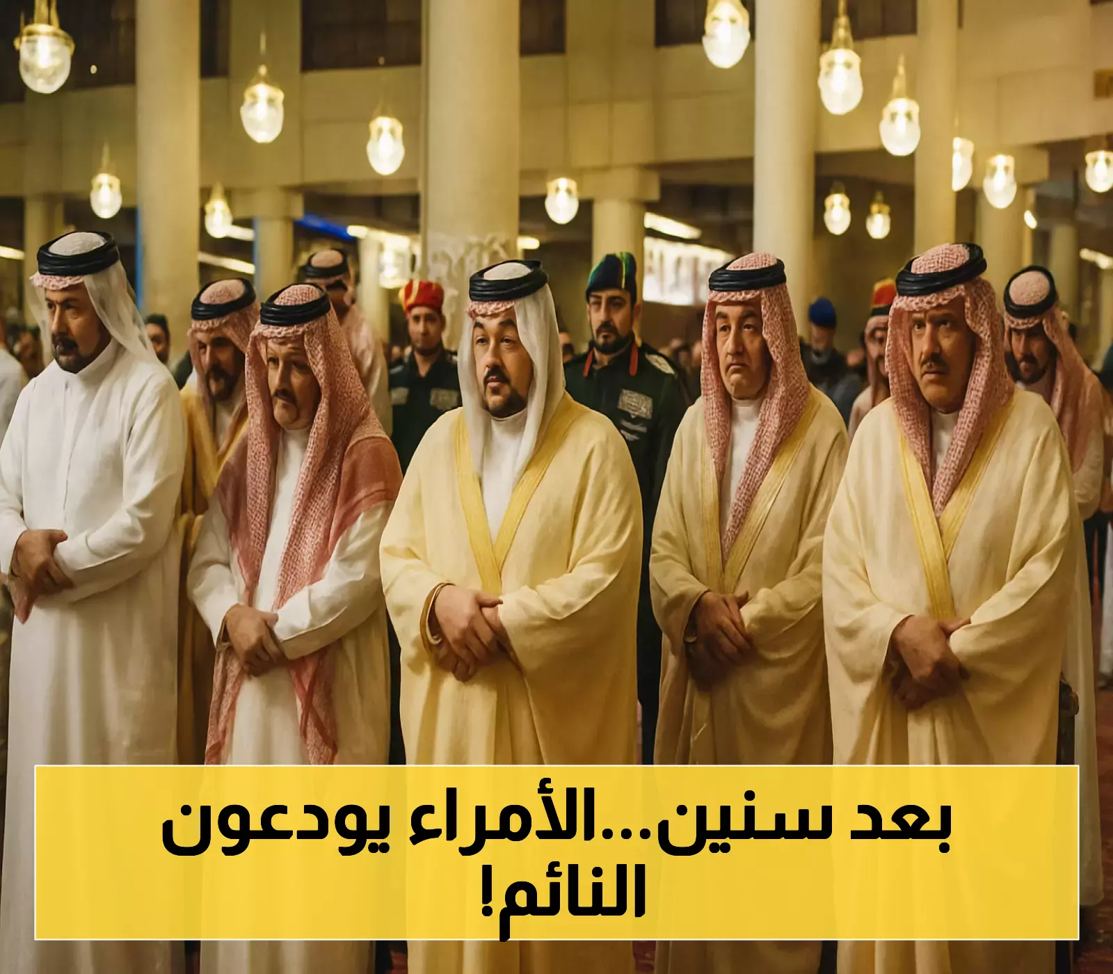 عشرات الأمراء يشاركون في صلاة الجنازة على 'الأمير النائم' في السعودية