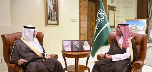 محافظ جدة يلتقي نائب رئيس الهيئة السعودية للمياه لتعزيز التعاون في مشاريع المياه بالمنطقة 1 محافظ جدة يلتقي نائب رئيس الهيئة السعودية للمياه لتعزيز التعاون في مشاريع المياه بالمنطقة