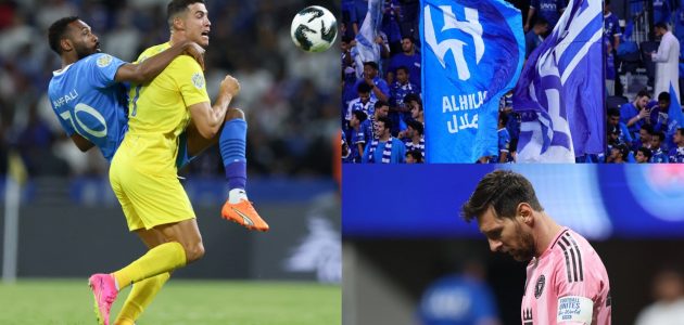 محمد جحفلي: أنا أفضل من ميسي! تفاصيل مثيرة عن تحالفه مع كريستيانو رونالدو ضد جمهور الهلال 1 محمد جحفلي: أنا أفضل من ميسي! تفاصيل مثيرة عن تحالفه مع كريستيانو رونالدو ضد جمهور الهلال
