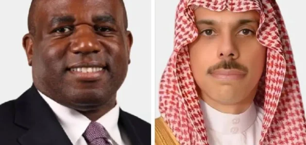 وزير خارجية السعودية يلتقي نظيره البريطاني لبحث تطورات حاسمة في المنطقة: تفاصيل حصرية 1 وزير خارجية السعودية يلتقي نظيره البريطاني لبحث تطورات حاسمة في المنطقة: تفاصيل حصرية