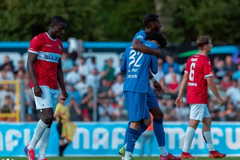 الهلال يحقق انتصاراً كبيراً على بالينجن الألماني في مباراة ودية مثيرة