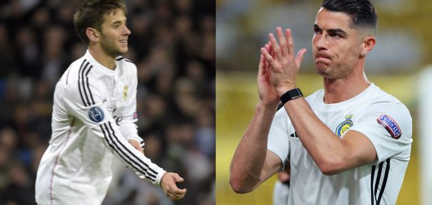 نجم الاتفاق يكشف عن رغبته في العودة إلى إسبانيا ويؤكد: الدوري الأمريكي يتفوق على السعودي في جوانب معينة قبل وصول رونالدو 1 نجم الاتفاق يكشف عن رغبته في العودة إلى إسبانيا ويؤكد: الدوري الأمريكي يتفوق على السعودي في جوانب معينة قبل وصول رونالدو