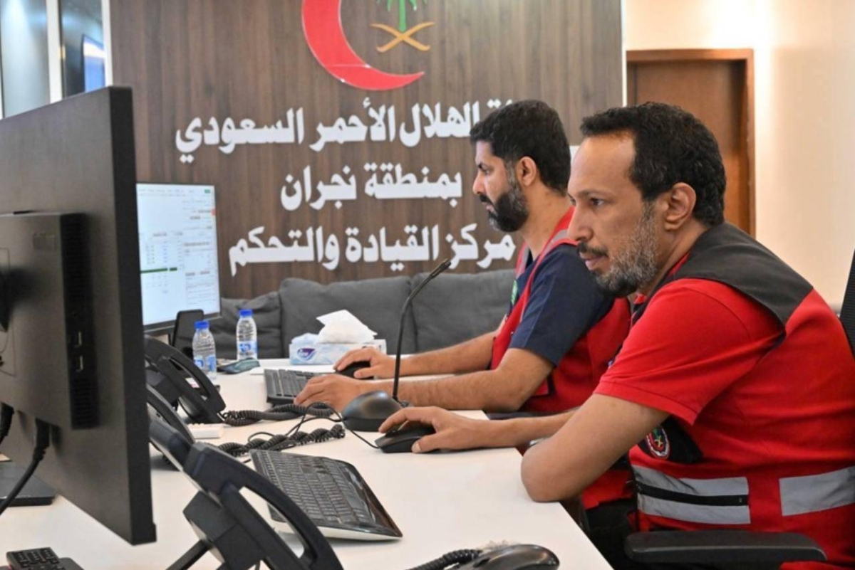 هلال نجران يكشف عن 1189 بلاغاً إسعافياً في شهر واحد: تفاصيل مثيرة تهم الجميع!