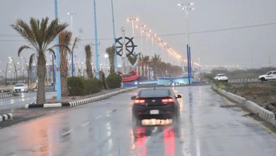 أمطار غزيرة متوقعة مساءً في منطقة جازان بالسعودية